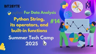 Python String its operators and built-in function Python for Data Analysis Bit2Byte