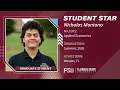 Student Star Nicholas Montano