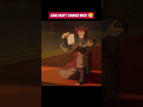 Aang embarrasses Fire Lord Zuko