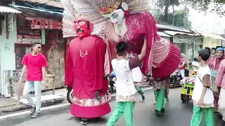 ondel ondel betawi sanggar wara wiri ondel2 ngarak sunatan lucu