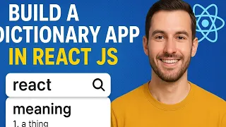 Build a Dictionary App in React JS Beginner Tutorial Learn API Fetching Step-by-Step