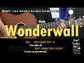 Wonderwall - Oasis EASY Guitar Tutorial with Chords