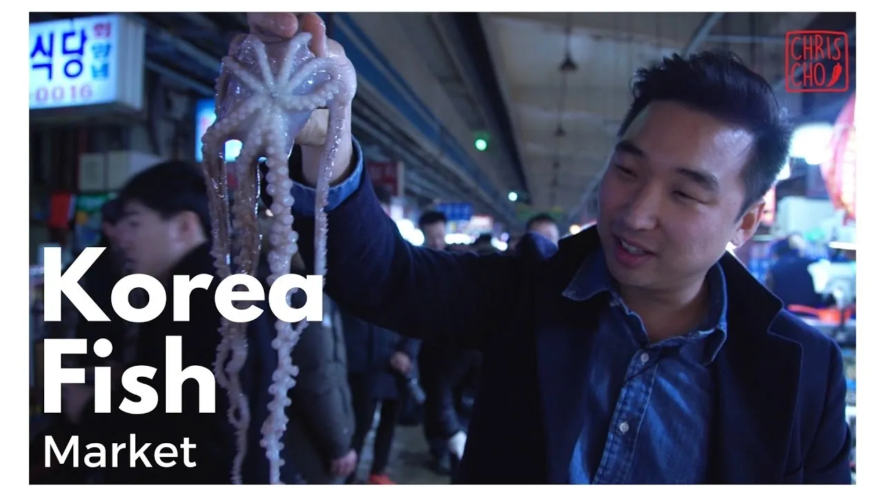 Korea Travel Vlog   Noryangjin Fish Market - Episode 1