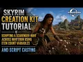 Skyrim QuestTutorial Scripting with casting and Global Item Count Variables