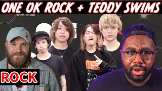 omg the vocal gymnastics one ok rock free them feat teddy swims official audio reaction 