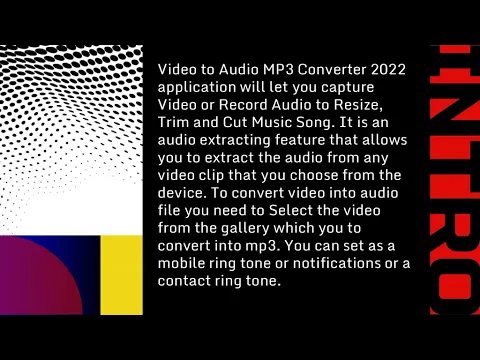 Download MP3 Video to Audio MP3 Converter New 2022   Video to Audio Cutter & Converter