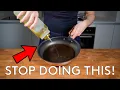 Lagu Stop using oil like this when you are cooking, you're adding more calories than you think
