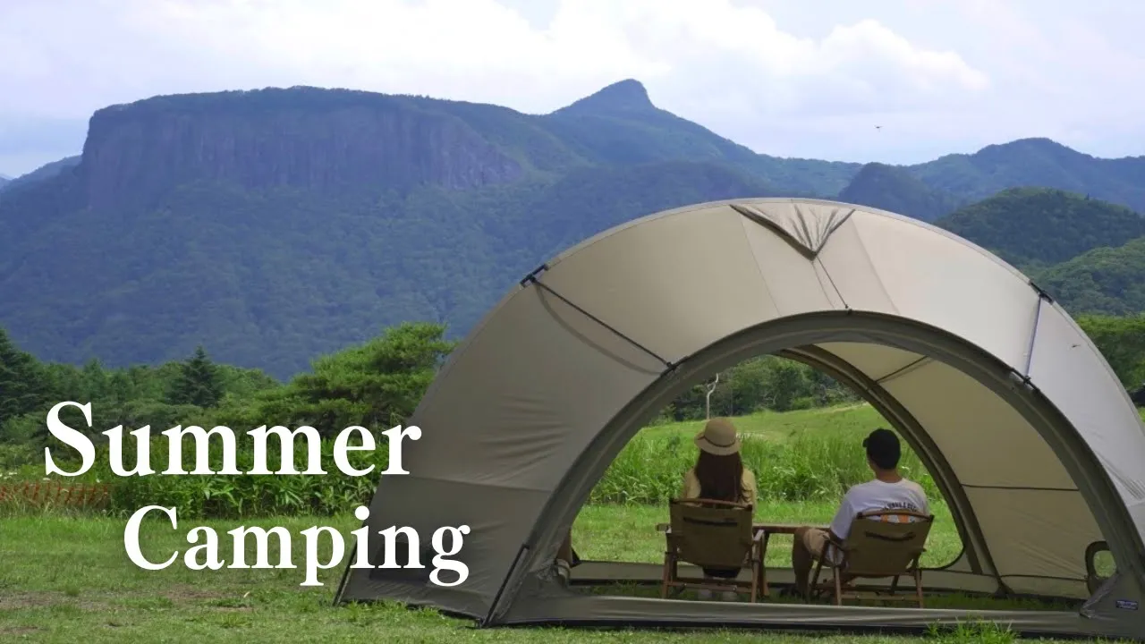 【荒船パノラマキャンプフィールド】避暑地で過ごす夏の絶景キャンプ | cozy camping | TENTER Ortus-S サムネイル
