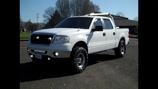 2007 FORD F150 XLT CREW CAB 4X4 SOLD
