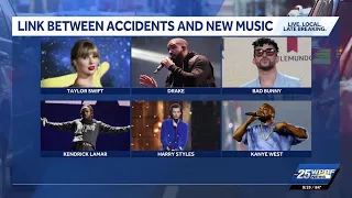 Study links rise in traffic deaths to new album releases