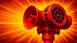 Air Raid Siren Sound War Horn Sound Effect