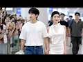 WOW Jung Hae In Arrive Airport Today Holding His Girlfriend s Hand