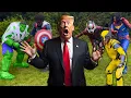 Download Lagu Donald Trump VS Avengers - Inktvisspel!