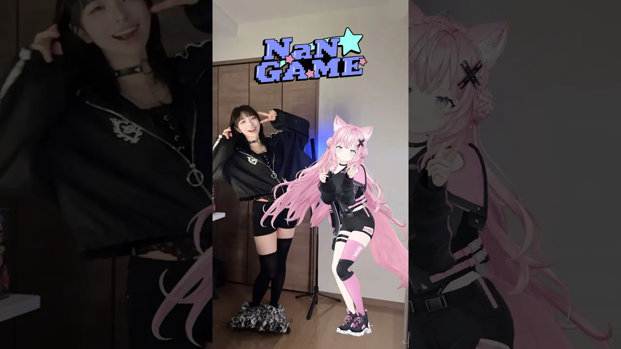 澤村光彩ちゃんと一緒に「NaN GAME」踊ってみた🎮💗 #shorts #ホロライブ #vtuber #dance #ダンス #踊ってみた #博衣こより #NaNGAMEChallenge