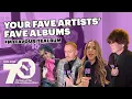 Mel C Dermot Kennedy Tim Burgess favourite albums 70 Years of the Albums Chart