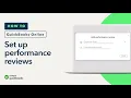 How to set up performance reviews in Workforce