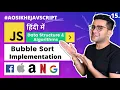 - DS Algorithms Course Sorting algorithms Bubble Sort Implementation
