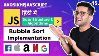 - DS Algorithms Course Sorting algorithms Bubble Sort Implementation