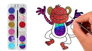 Monkey Coloring Pages for Kids Best TV YoGamA