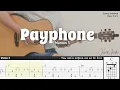 Download Lagu Payphone - Maroon 5 | Fingerstyle Guitar | TAB + Chords + Lyrics