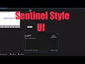 How to make a Sentinel style UI for your Roblox exploit 2020