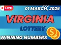 Virginia Day Lottery Results For - 01 Mar 2026