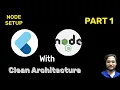 Node js Tutorial - Project Setup and Hello World Flutter Node js CRUD App Series Part 1
