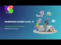 WordPress Plugin CLASS - 13