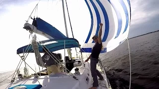 #59: A Boatyard Break to Sail the Chute