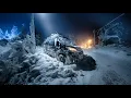 Download Lagu Surviving My 1st Winter of Extreme BLIZZARD \u0026 Snow Storm Van Life! Solo Camping in Freezing Cold