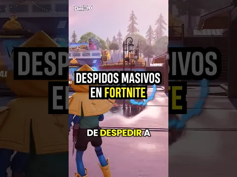 Epic Games despide a 1000 empleados #shorts #fortnite
