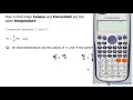 How to find when Celsius and Fahrenheit are the same temperature