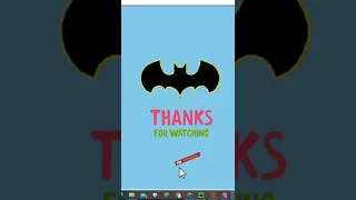 Draw Batman in python by using turtle