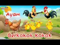 AYAM BERKOKOK KOKOK ♥️ KALAU KAU SUKA HATI ♥️ LAGU ANAK INDONESIA TERPOPULER #laguanak #animasiayam