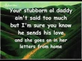 Letters From Home- John Michael Montgomery [ with Lyrics ]