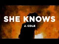 Download Lagu J. Cole - She Knows (Lyrics) slowed + reverb