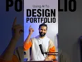Designing portfolio using AI