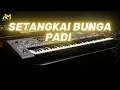 SETANGKAI BUNGA PADI KARAOKE REMIX NADA CEWEK - AZURA MUSIK COVER