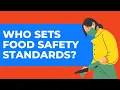 EHS Training Who sets food safety standards