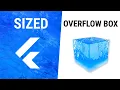 Flutter SizedOverflowBox Widget