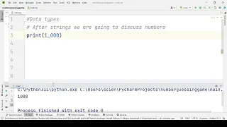 Data type and Variables - Crash course part 6