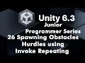 26 Unity Obstacle Spawning Tutorial Rigidbody Collider Spawn Manager Explained