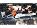 STIHL Chainsaw HOW TO Chain Replacement - MS251C