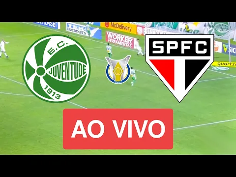 Download MP3 JUVENTUDE X SÃO PAULO | AO VIVO (COM IMAGEM !!!) CAMPEONATO BRASILEIRO 2021 - 18° RODADA