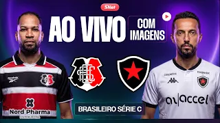 SANTA CRUZ X BOTAFOGO-PB: AO VIVO, COM IMAGENS E EXCLUSIVO | 2ª FASE - RODADA 1 |BRASILEIRÃO SÉRIE C