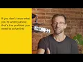 How to write your P thesis Problem-solving in writing