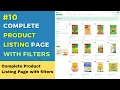 React Ecommerce Website Tutorial in Hindi Complete Product Listing Page with Filters