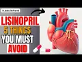 Taking Lisinopril 5 Things You Must Avoid If You Are Taking Lisinopril