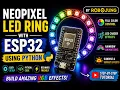 NeoPixel LED Ring with ESP32 using MicroPython