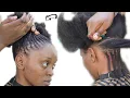 Step By Step How To Start TEMPORARY DREADLOCKS Beginners Tutorial PART 1